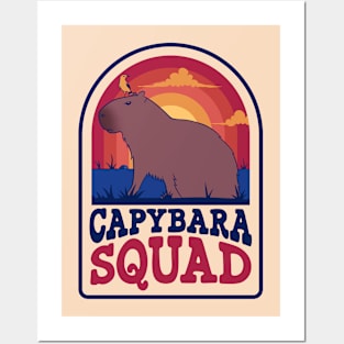 Capybara Squad Posters and Art